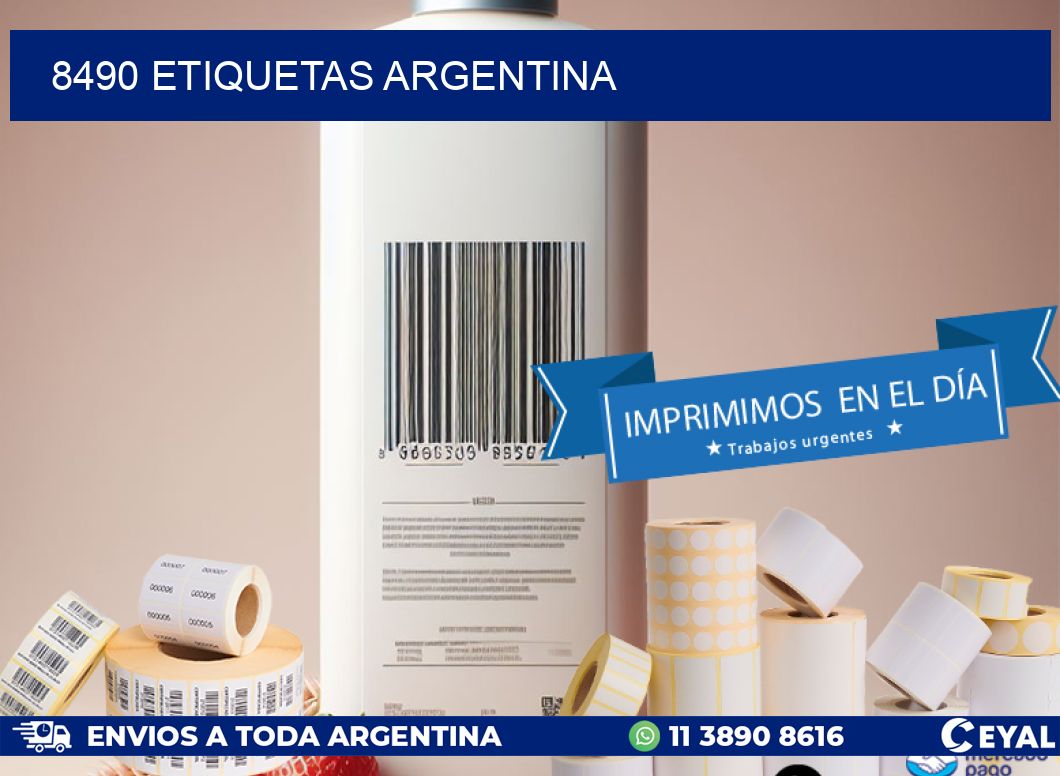 8490 ETIQUETAS ARGENTINA