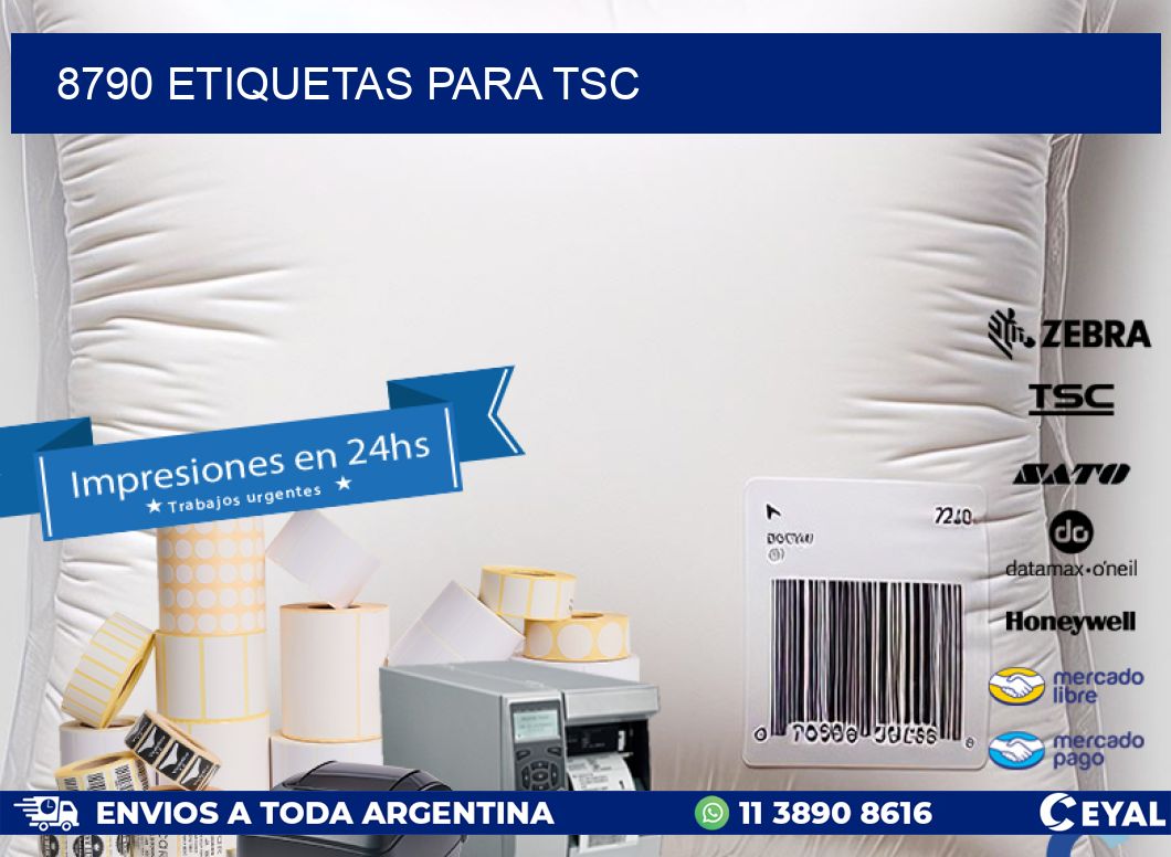 8790 ETIQUETAS PARA TSC