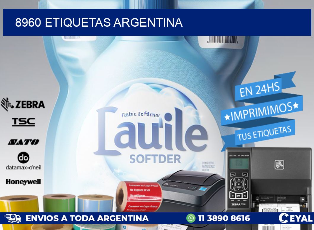 8960 ETIQUETAS ARGENTINA