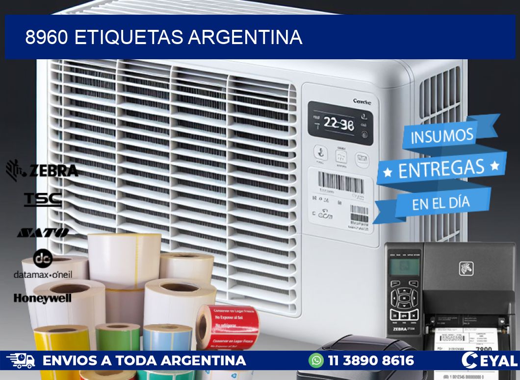 8960 ETIQUETAS ARGENTINA