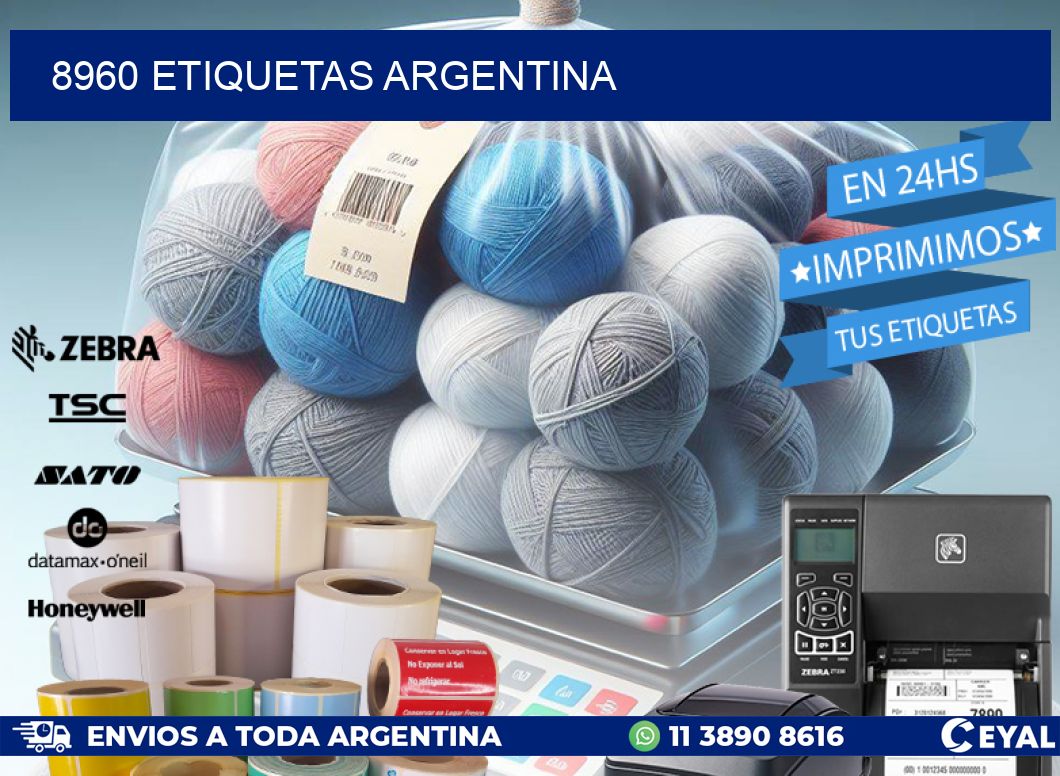 8960 ETIQUETAS ARGENTINA