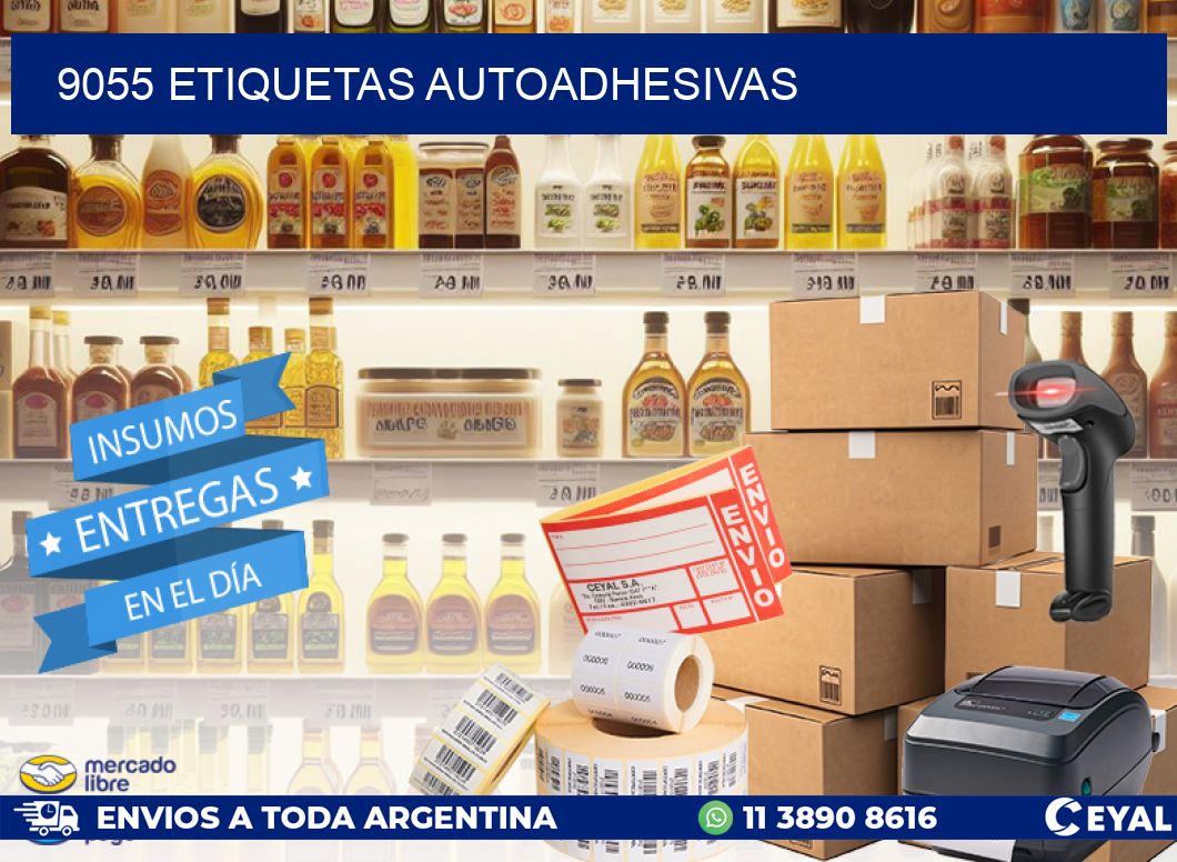 9055 ETIQUETAS AUTOADHESIVAS
