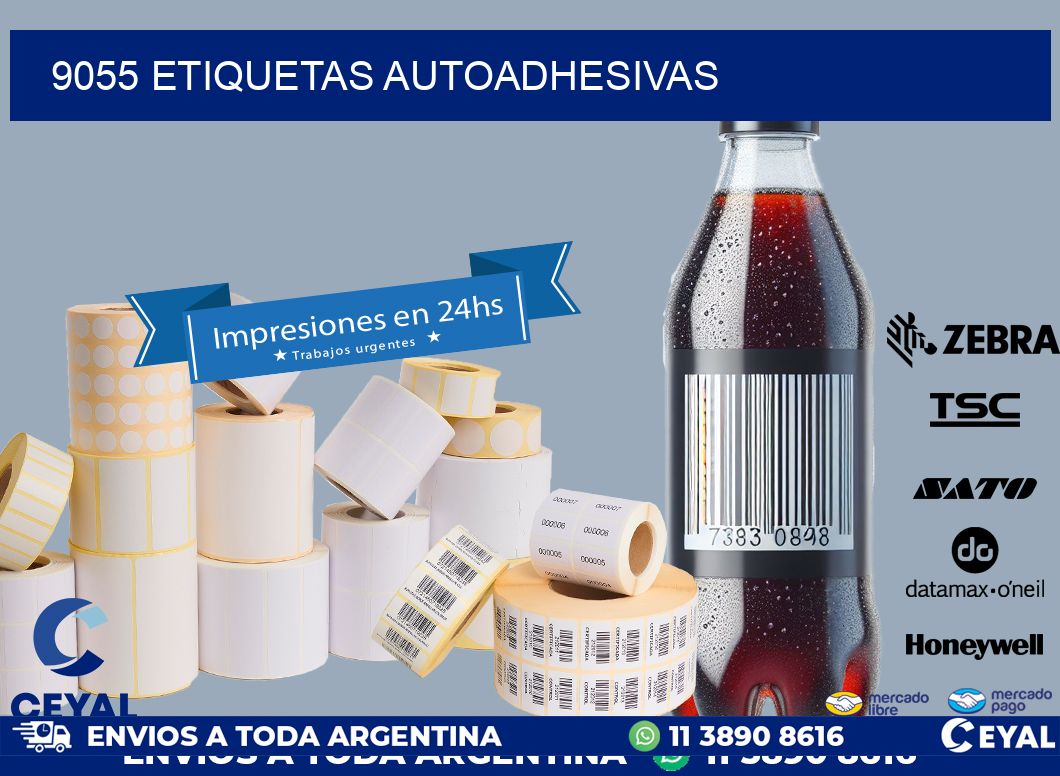 9055 ETIQUETAS AUTOADHESIVAS