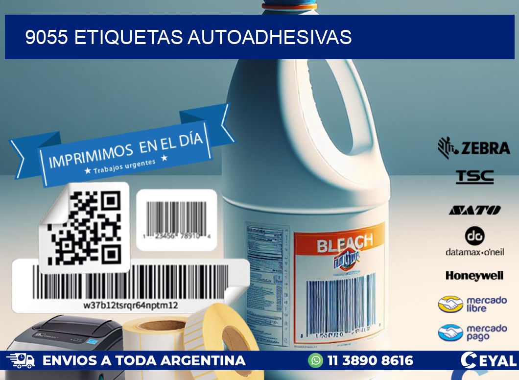 9055 ETIQUETAS AUTOADHESIVAS
