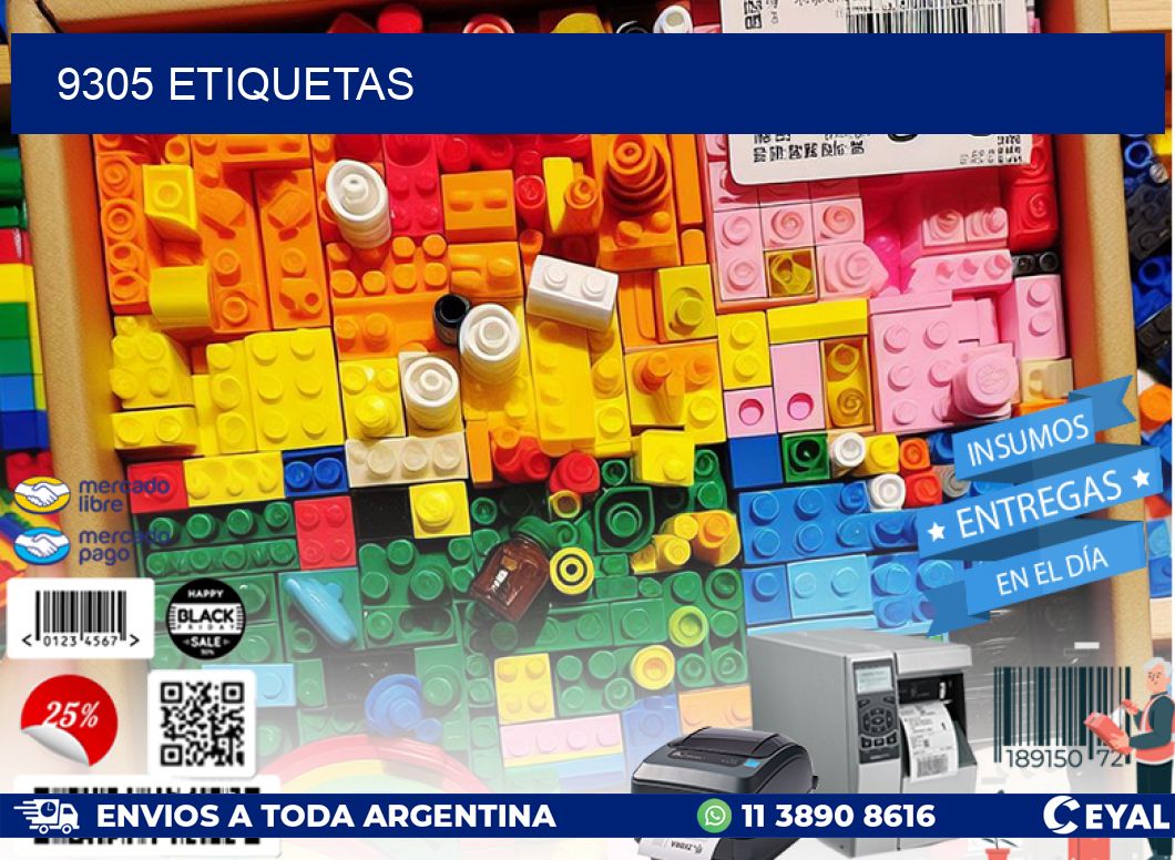 9305 ETIQUETAS