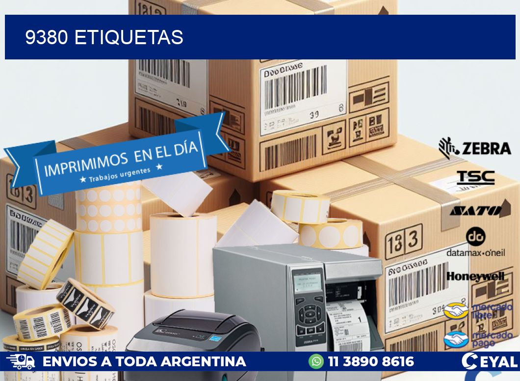 9380 ETIQUETAS