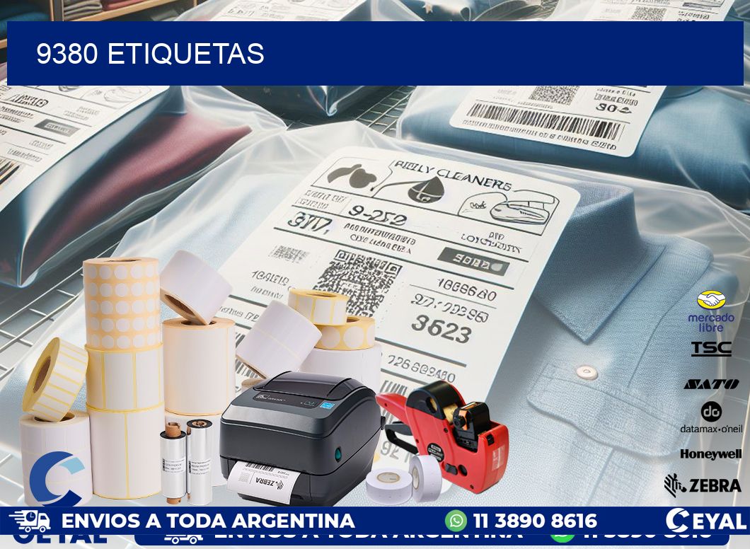9380 ETIQUETAS