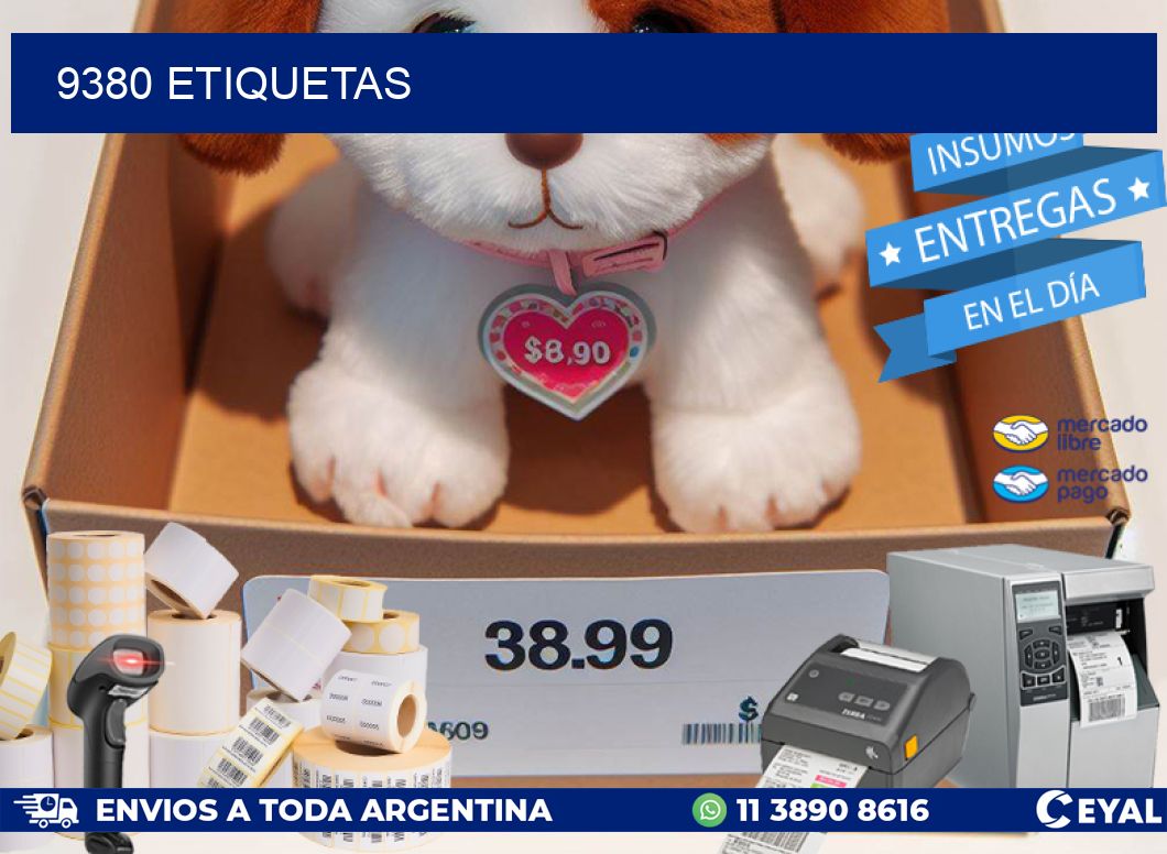 9380 ETIQUETAS