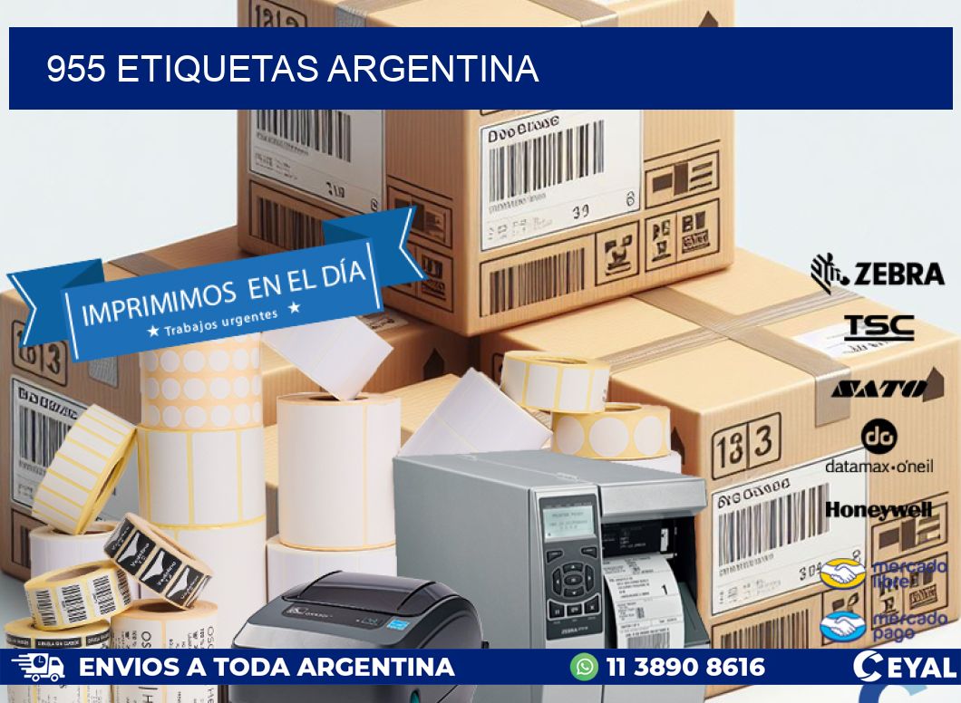 955 ETIQUETAS ARGENTINA