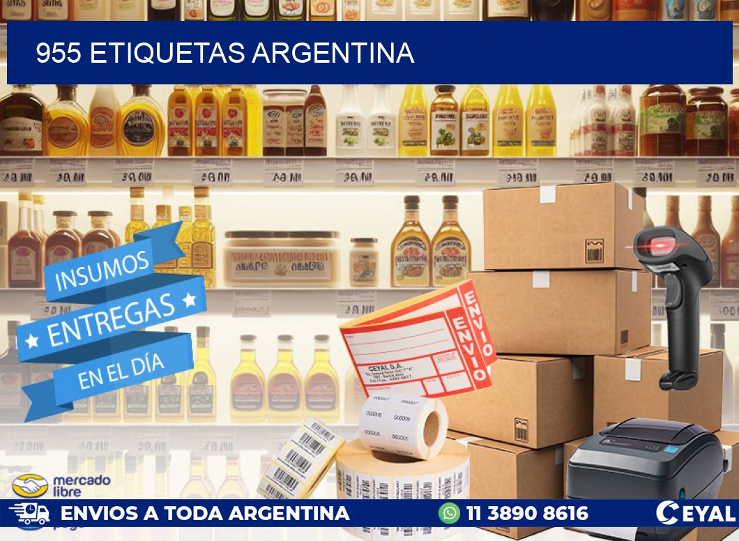 955 ETIQUETAS ARGENTINA