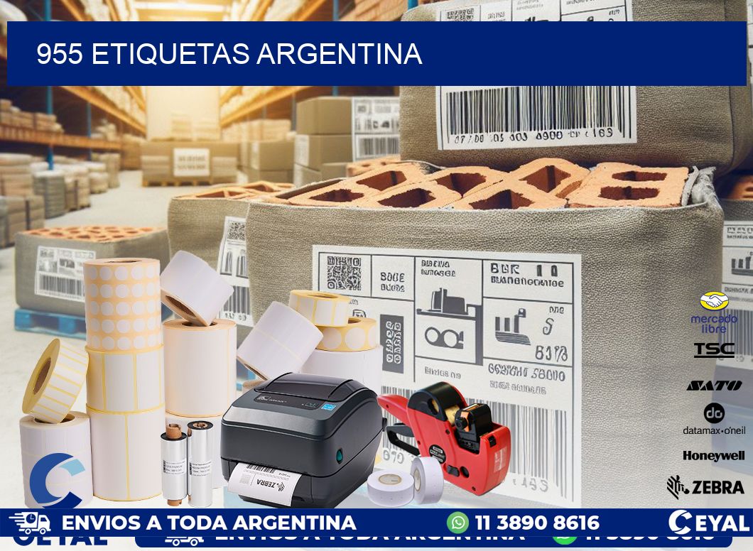 955 ETIQUETAS ARGENTINA