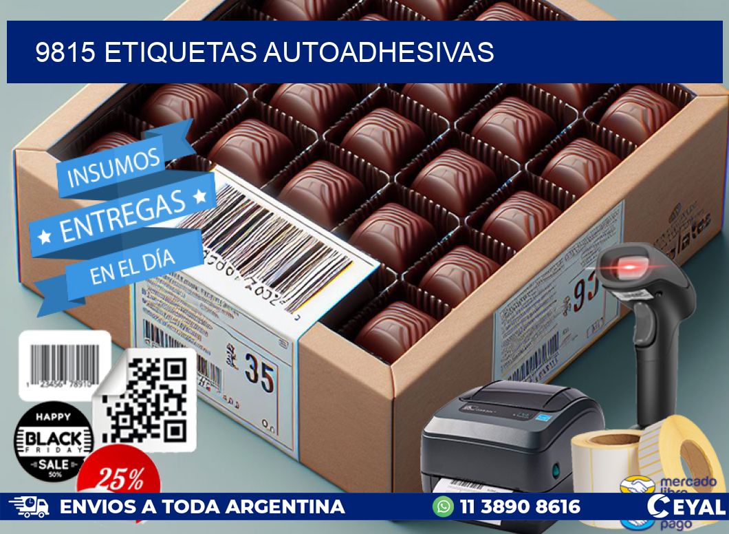9815 ETIQUETAS AUTOADHESIVAS