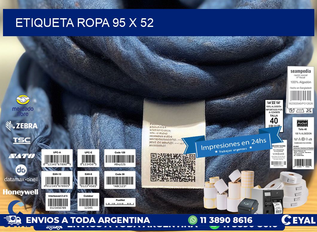 ETIQUETA ROPA 95 x 52