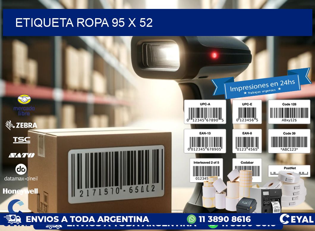 ETIQUETA ROPA 95 x 52