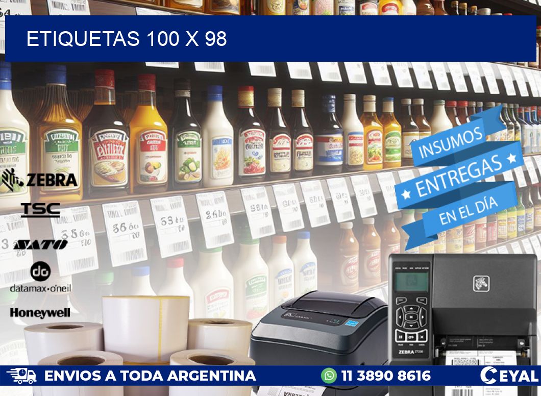 ETIQUETAS 100 x 98