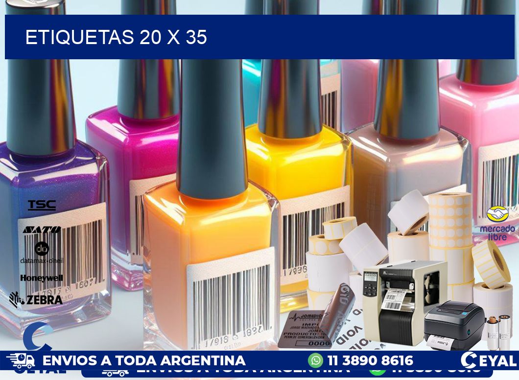 ETIQUETAS 20 x 35