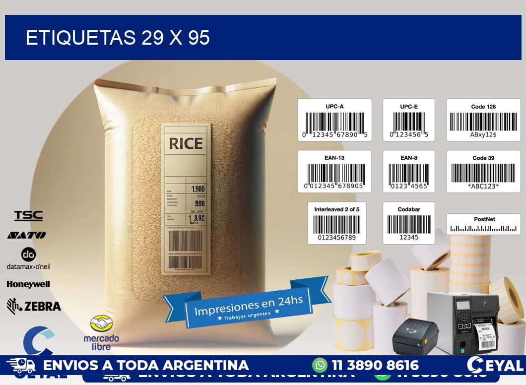 ETIQUETAS 29 x 95