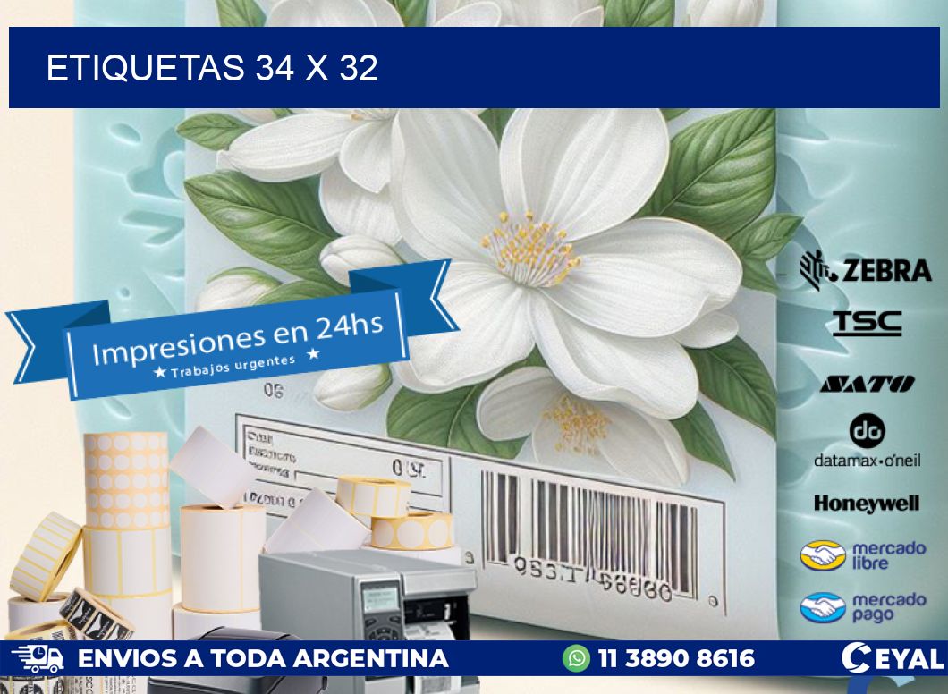 ETIQUETAS 34 x 32