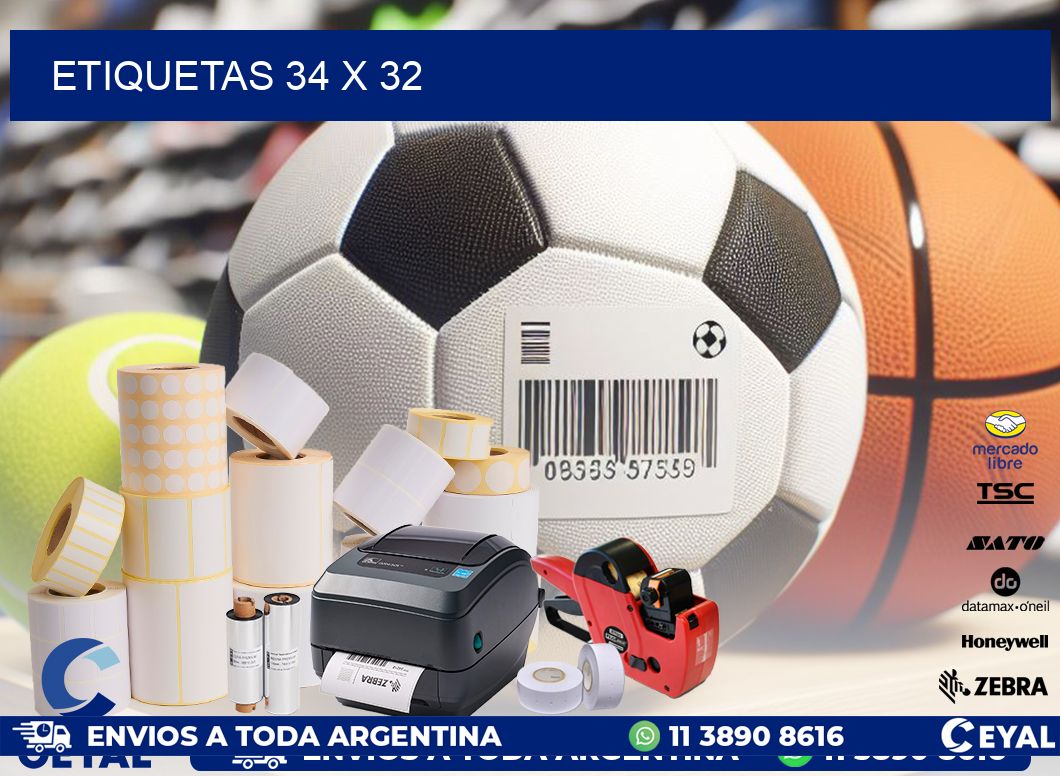 ETIQUETAS 34 x 32