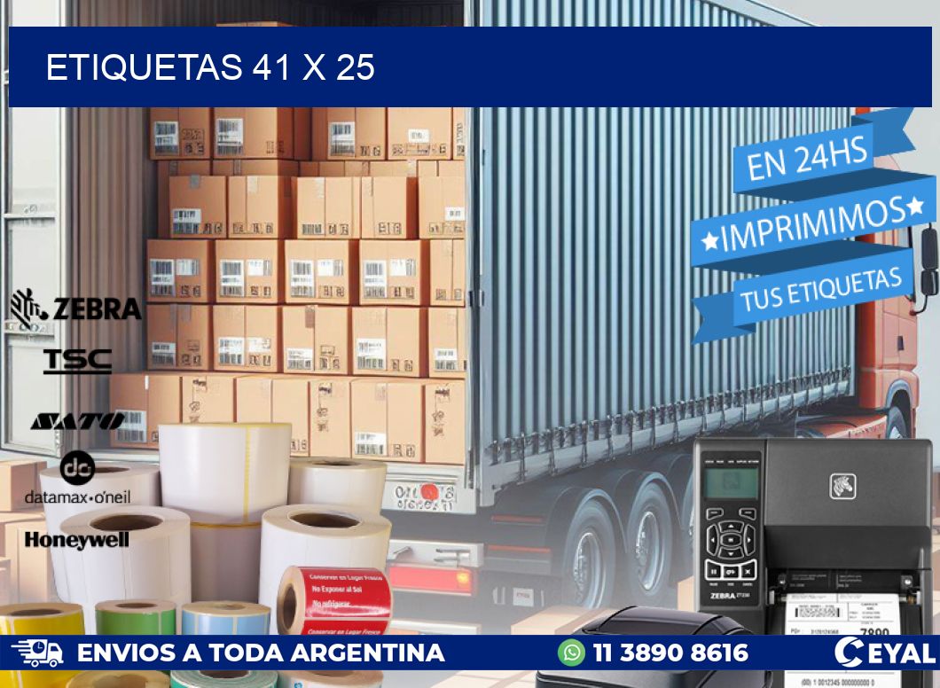 ETIQUETAS 41 x 25