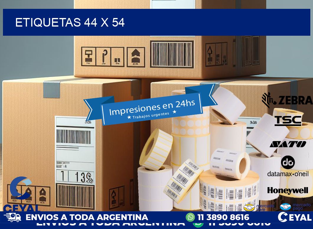 ETIQUETAS 44 x 54