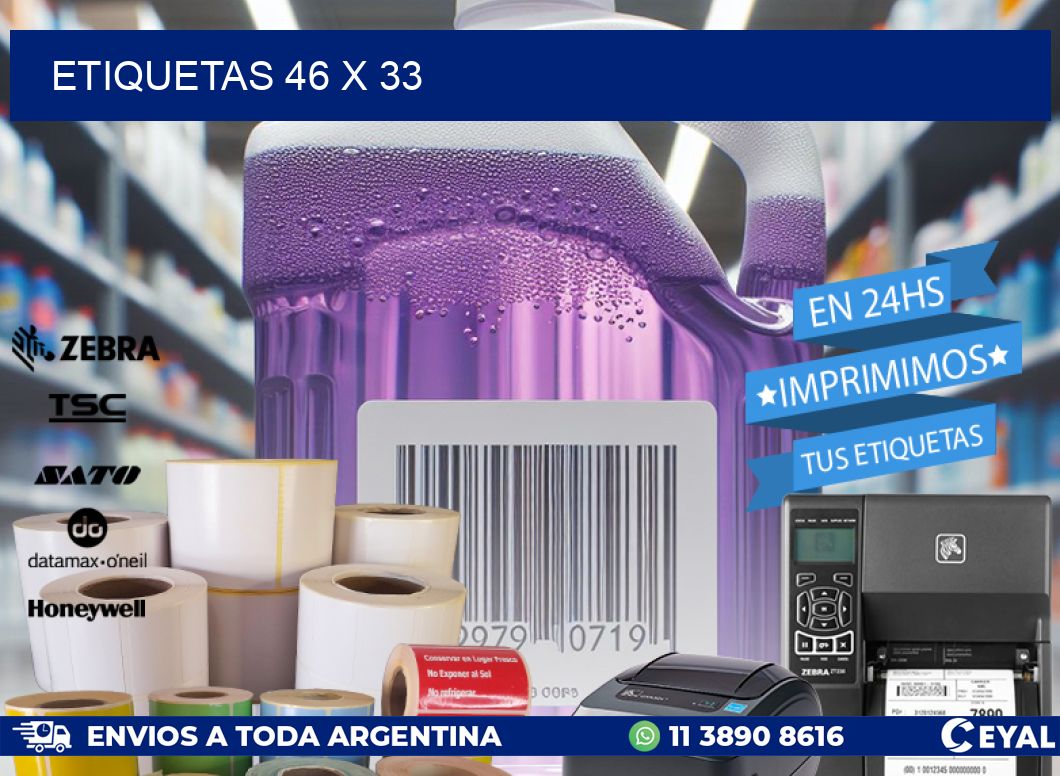 ETIQUETAS 46 x 33