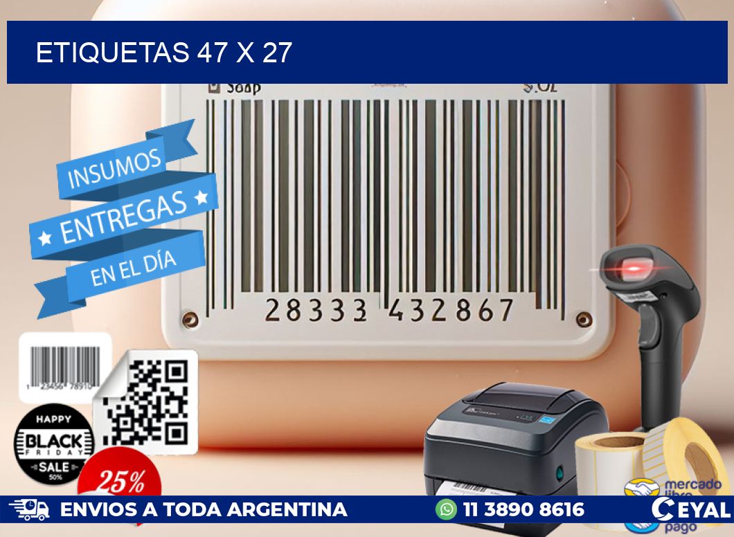 ETIQUETAS 47 x 27