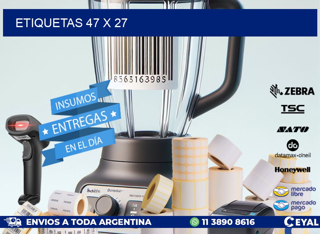 ETIQUETAS 47 x 27