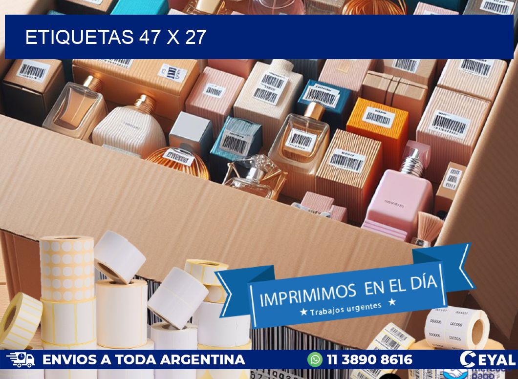 ETIQUETAS 47 x 27