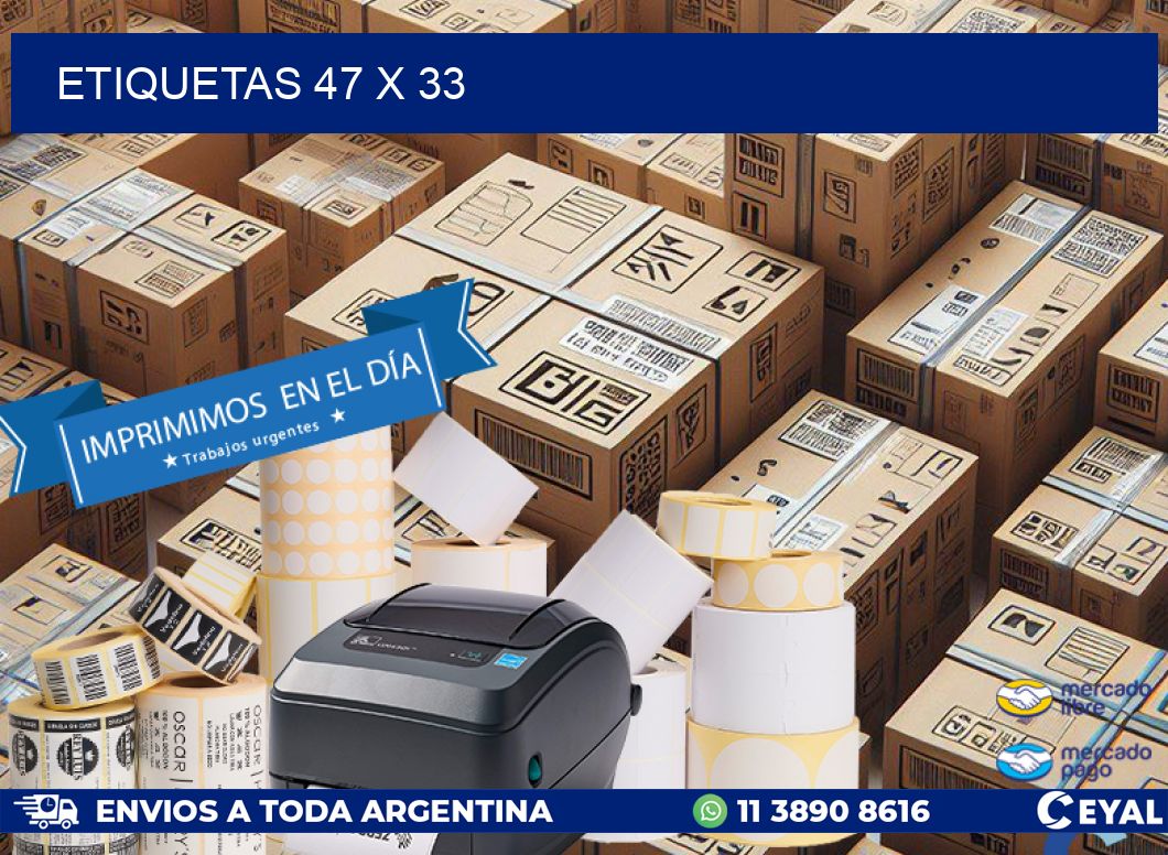 ETIQUETAS 47 x 33