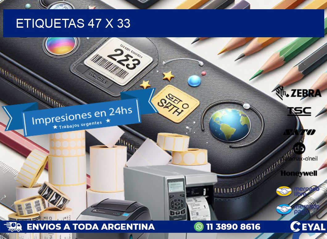 ETIQUETAS 47 x 33