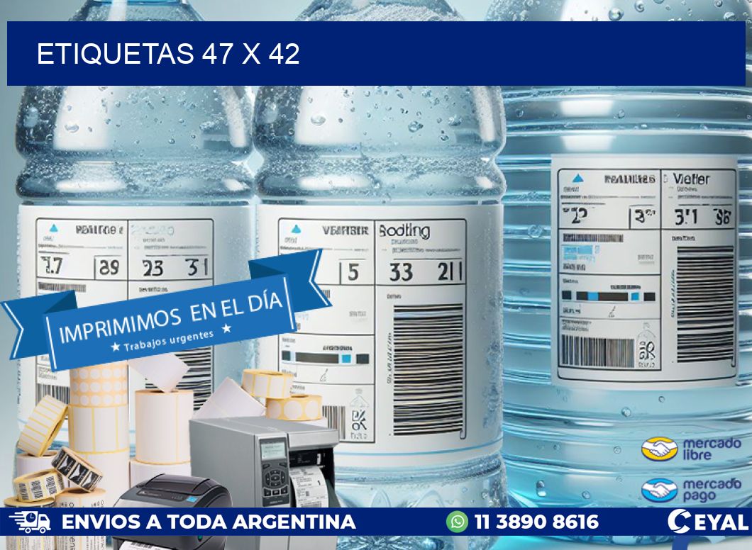 ETIQUETAS 47 x 42