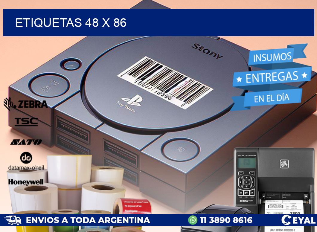ETIQUETAS 48 x 86