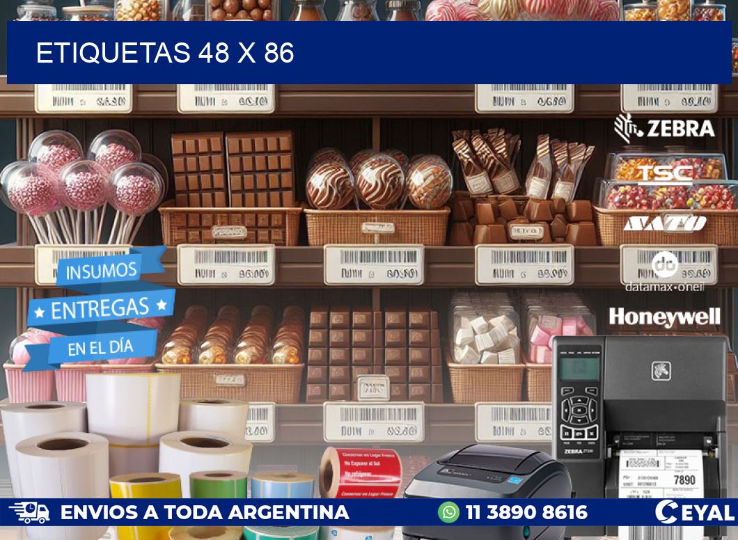 ETIQUETAS 48 x 86