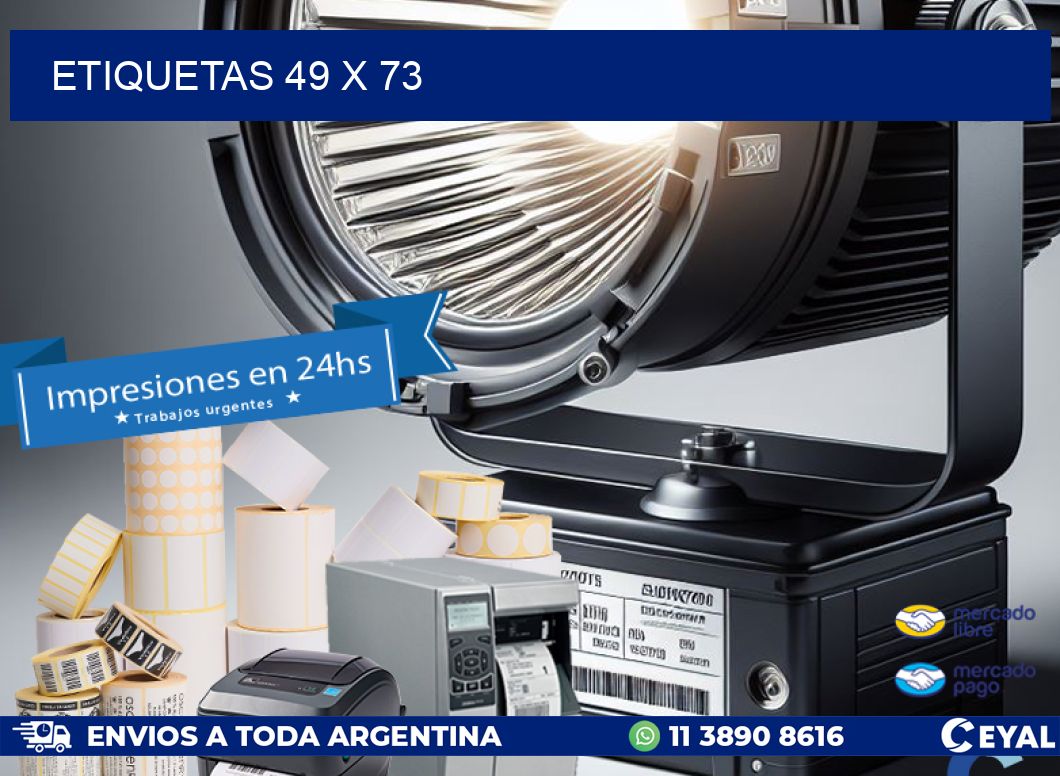 ETIQUETAS 49 x 73