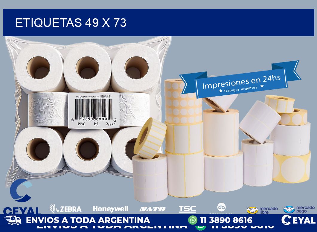 ETIQUETAS 49 x 73