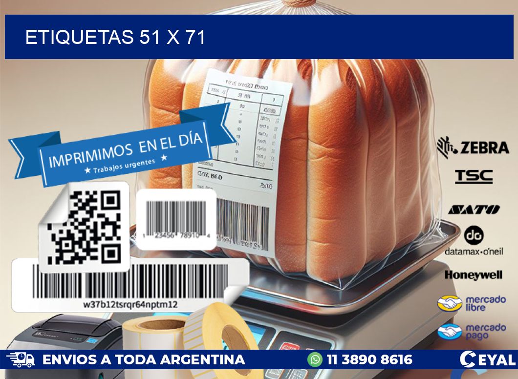 ETIQUETAS 51 x 71