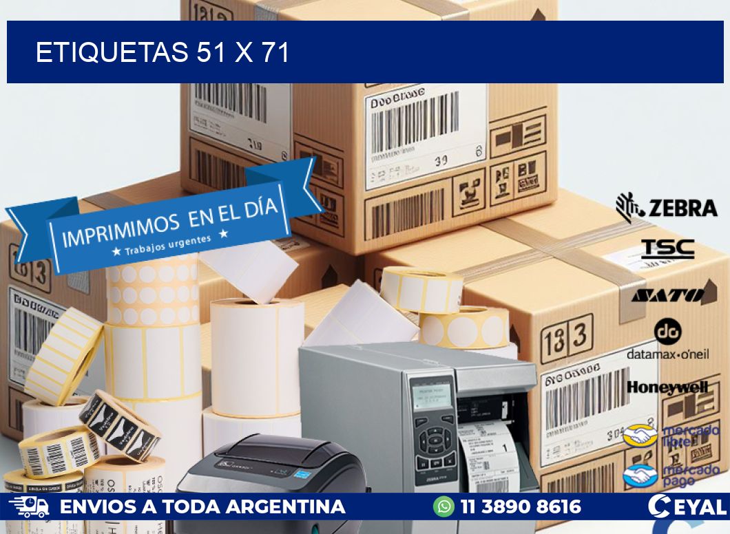 ETIQUETAS 51 x 71
