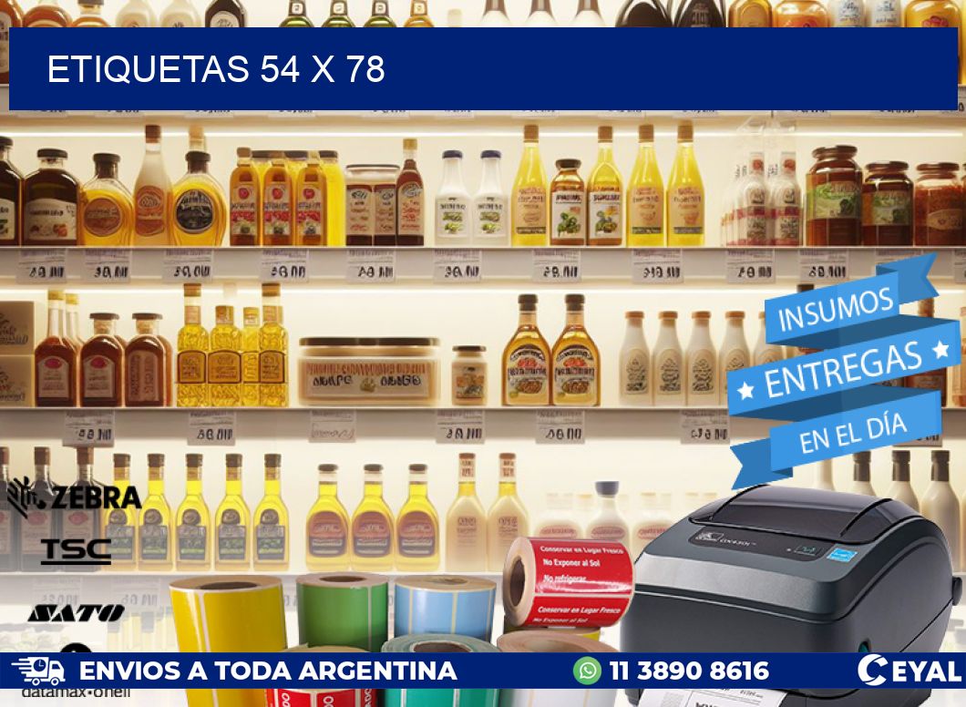 ETIQUETAS 54 x 78