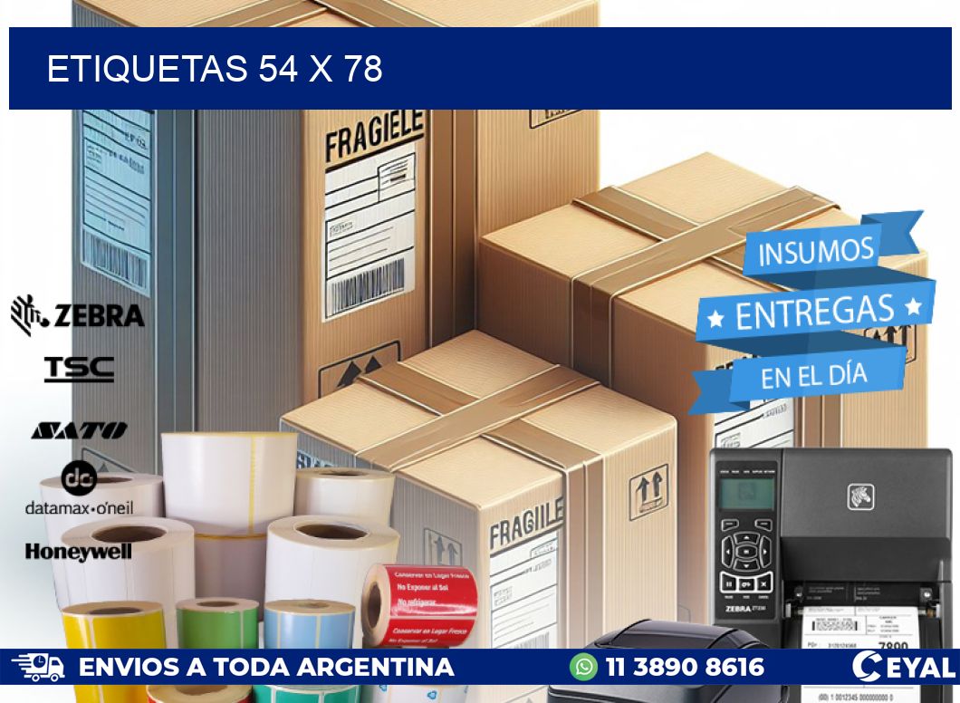 ETIQUETAS 54 x 78