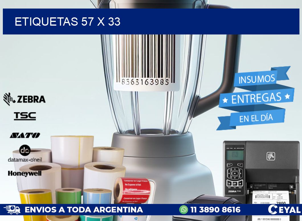 ETIQUETAS 57 x 33
