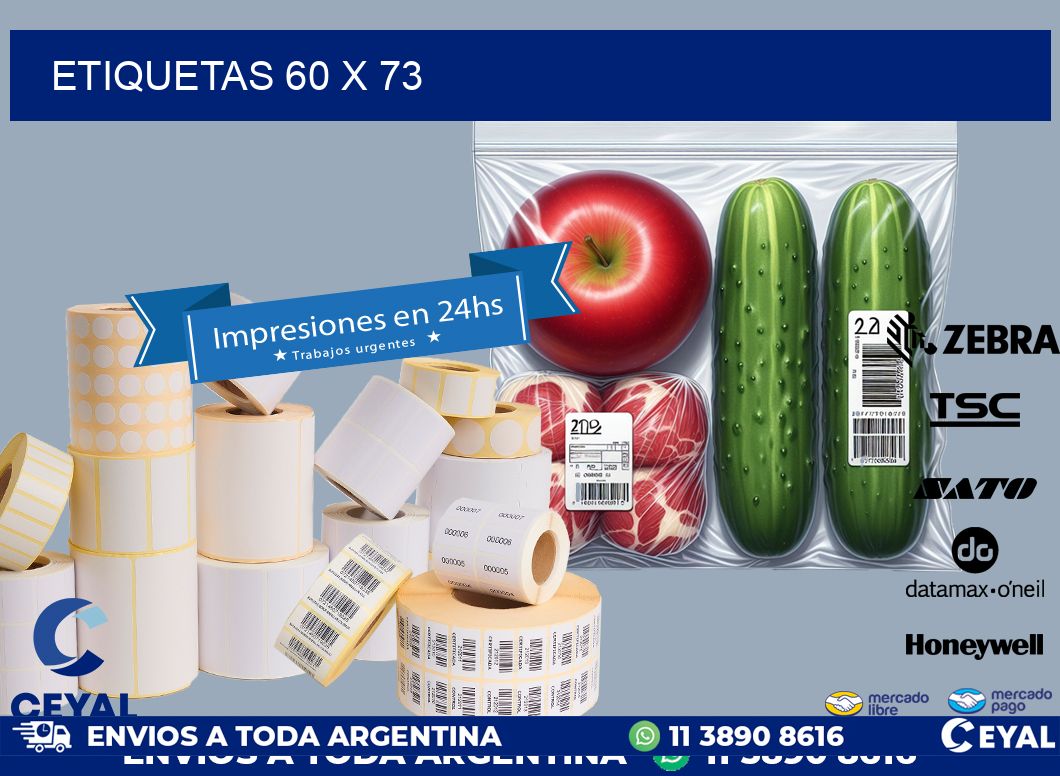 ETIQUETAS 60 x 73