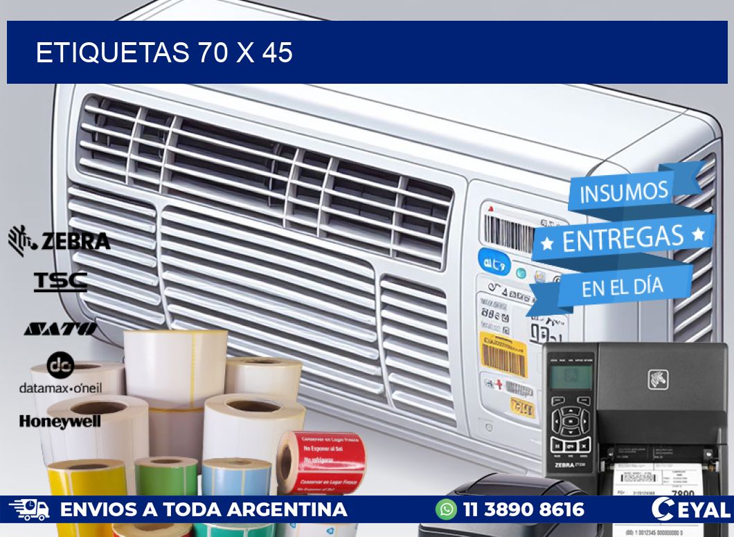 ETIQUETAS 70 x 45