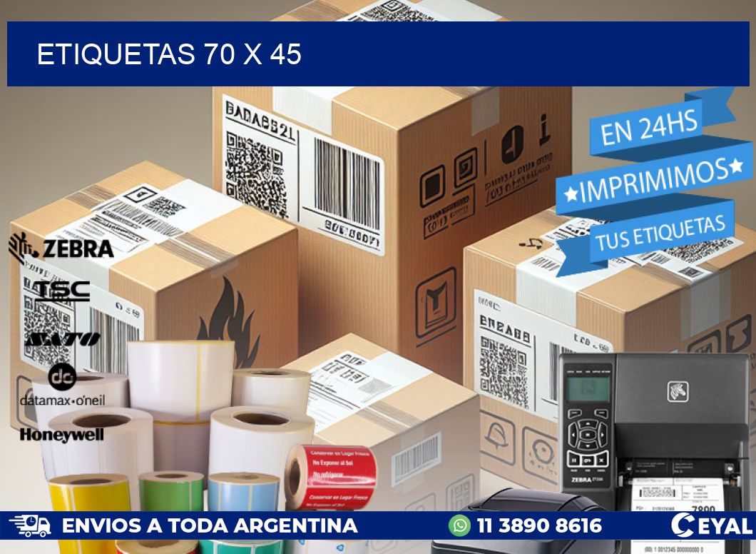 ETIQUETAS 70 x 45