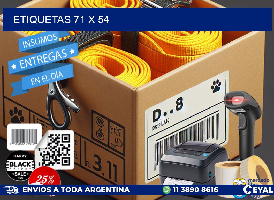 ETIQUETAS 71 x 54
