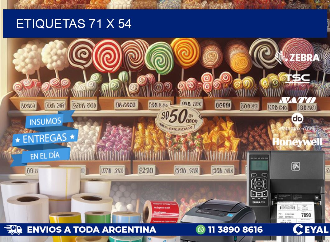 ETIQUETAS 71 x 54