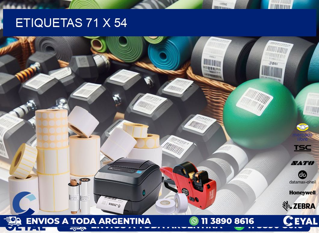 ETIQUETAS 71 x 54