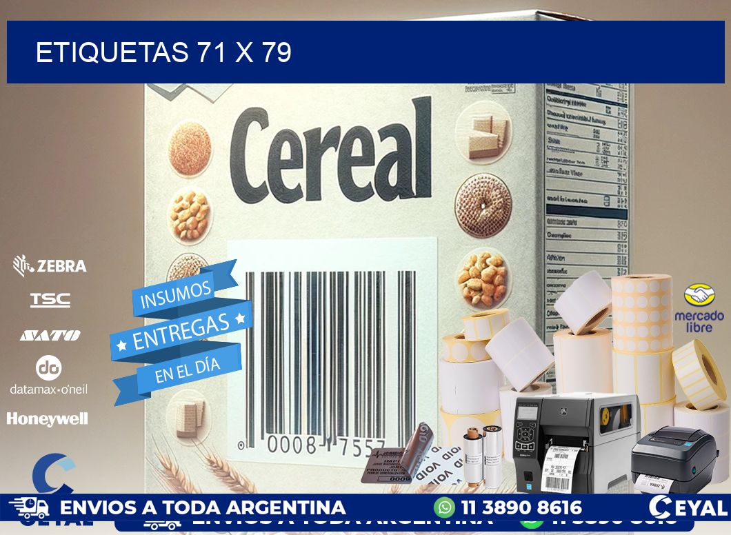 ETIQUETAS 71 x 79