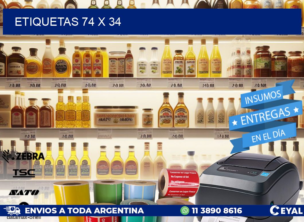 ETIQUETAS 74 x 34