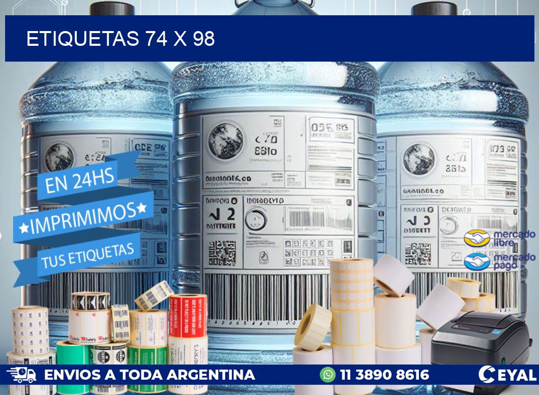 ETIQUETAS 74 x 98